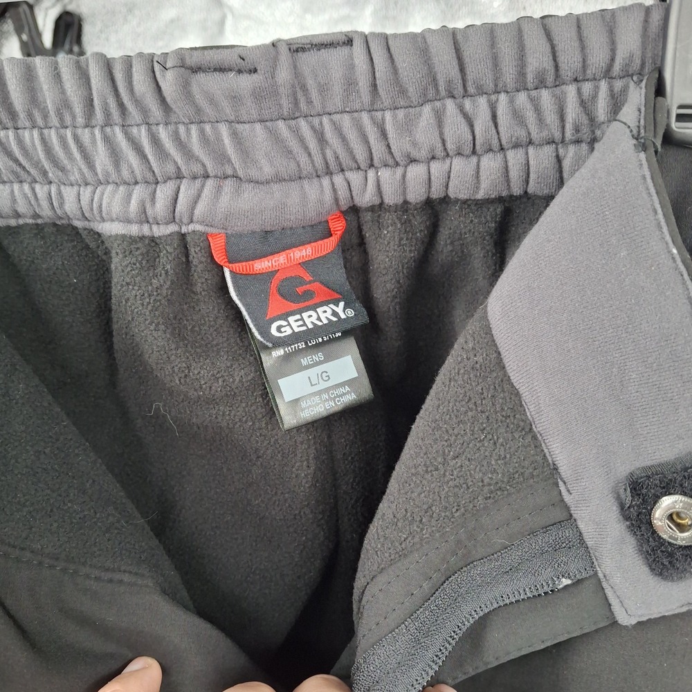 Gerry Men's Snow Pants Large Black With Black LOGO - Picture 5 of 16